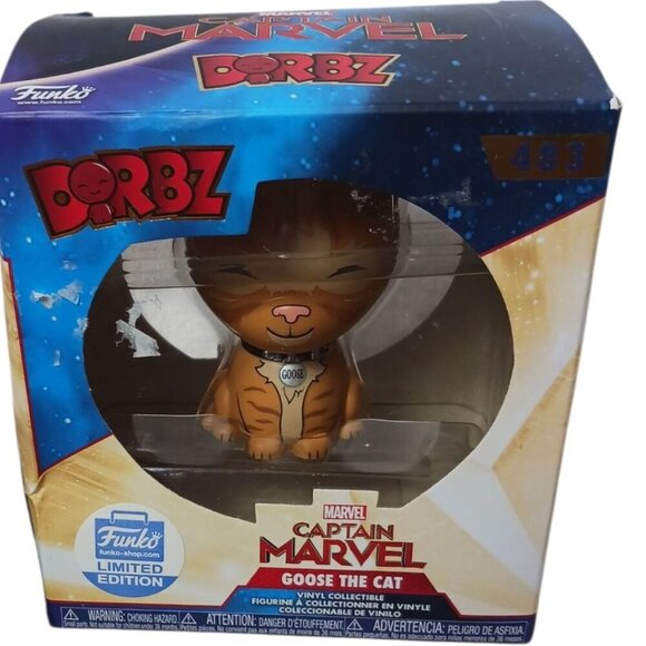 Marvel Captain Marvel Funko Dorbz Vinyl Figures Limited Edition Set Of 3: Goose - Picture 5 of 12